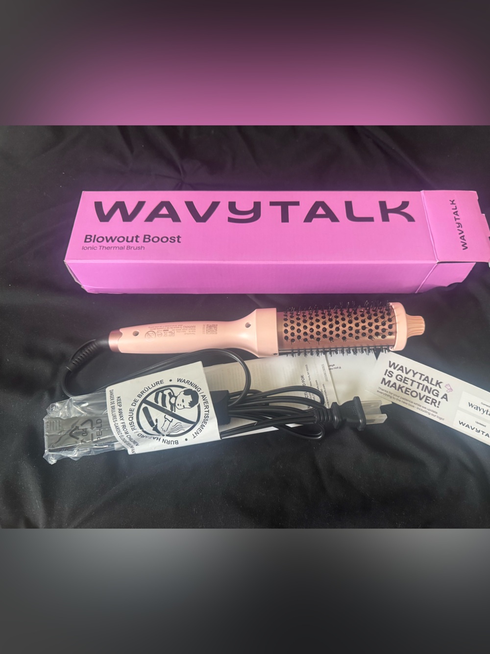 WAVY TALK THERMAL BRUSH BLOWOUT BOOST